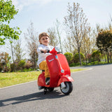 12V Kids' Vespa Electric Ride-On Scooter  Freddo Toys
