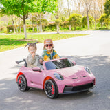 24V Porsche 911 GT3 2 Seater - NEW Silent Motor  Freddo Toys