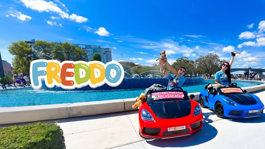 Cassie Aran Freddo Toys Teams Up with TikTok Sensation Cassie Aran to beat a World