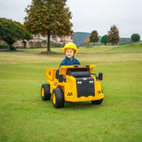 12V CAT Electric Dump Truck 1 Seater Ride-On  Freddo Toys