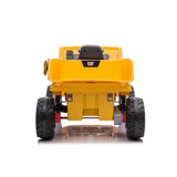 12V CAT Electric Dump Truck 1 Seater Ride-On - Freddo Toys