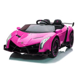 24V 4x4 Lamborghini Veneno 2 Seater Ride on Car  Freddo Toys