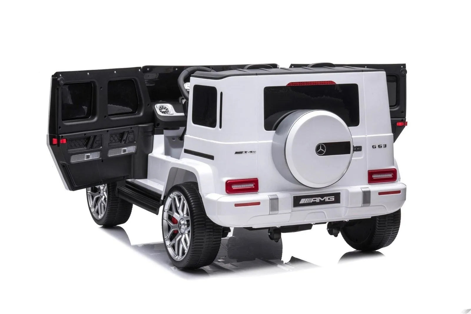 24V 4x4 Mercedes Benz G63 AMG 2 Seater G Wagon Ride on Car - DTI Direct USA - Freddo Toys