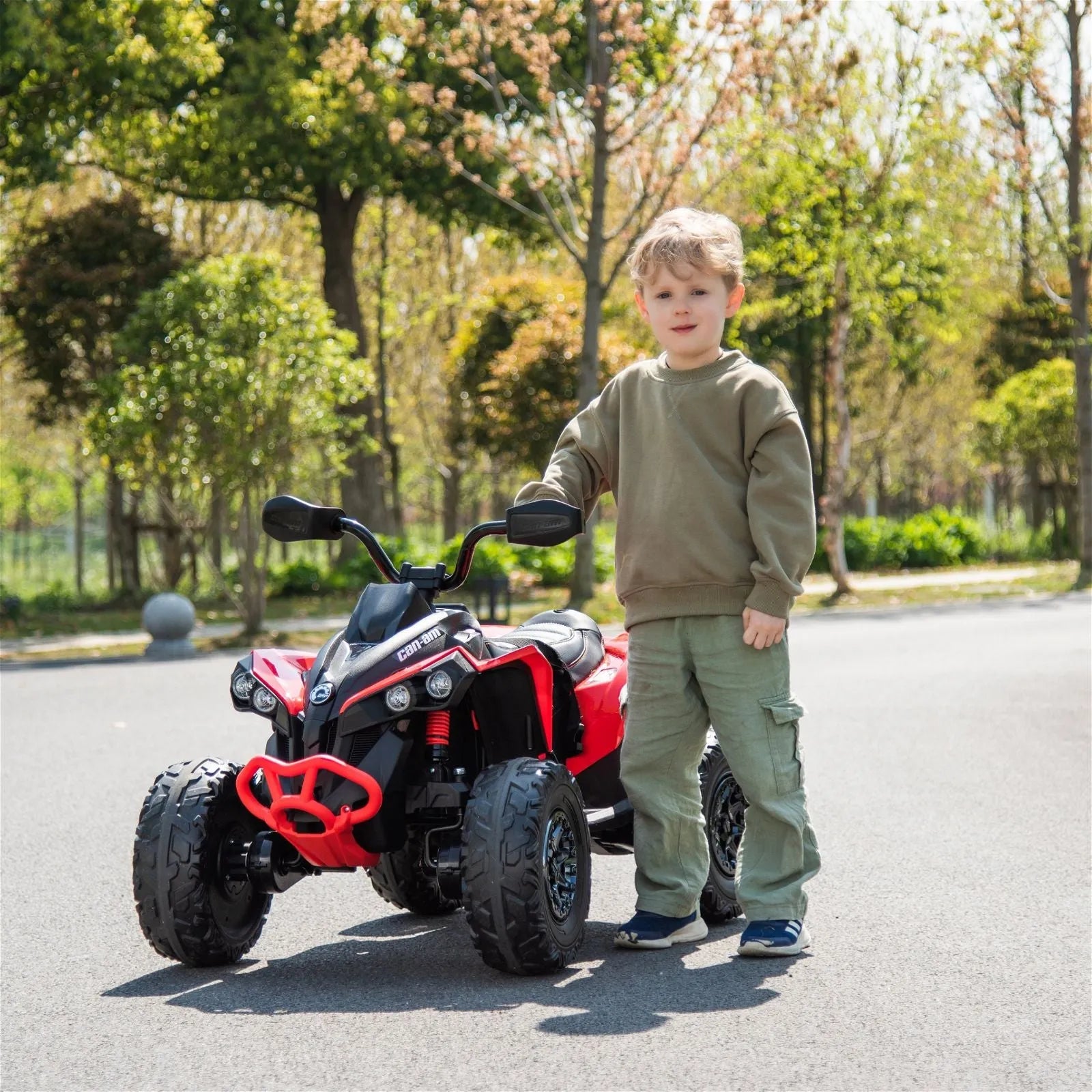 24V Can Am Renegade 1-Seater Kids ATV - Freddo Toys