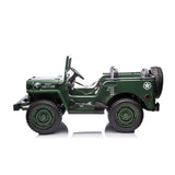 24V Freddo Military Willy Jeep 3 Seater Electric Ride on  Freddo Toys