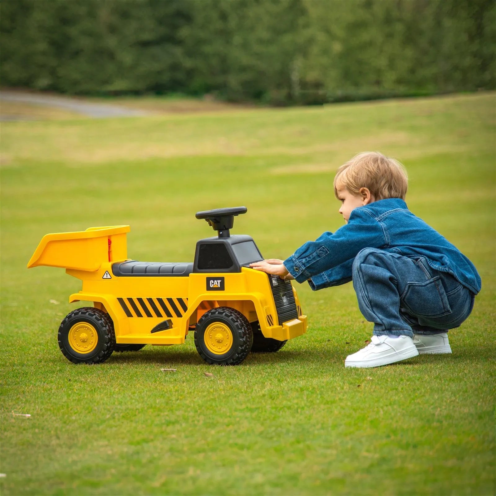 6V CAT Dump Truck Ride-On Toy - Freddo Toys