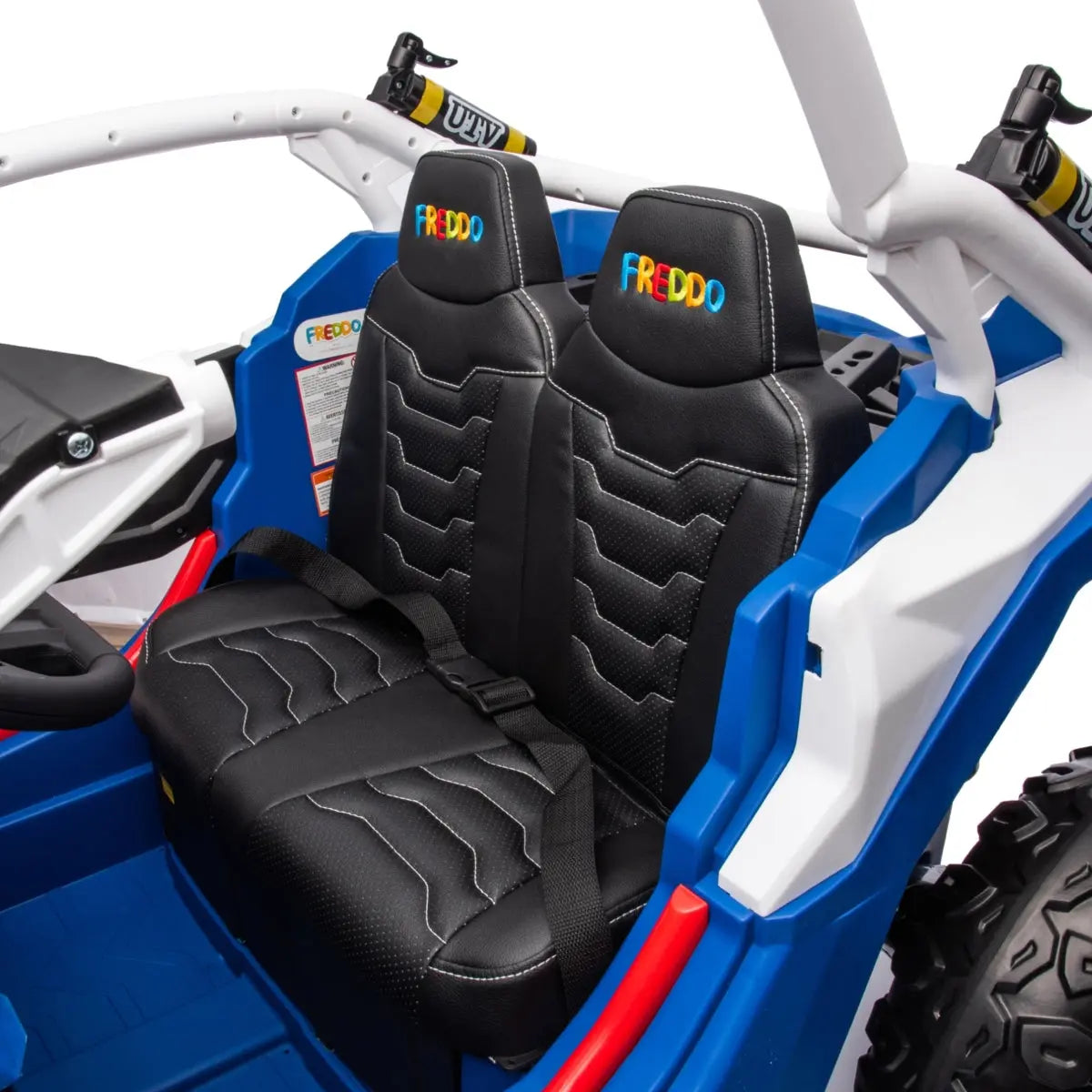 24V Freddo Police UTV Ride-On with Lights & Sirens – Freddo Toys