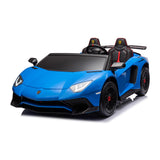 24V Lamborghini Aventador 2 Seater Ride On Car for Kids: Advanced Brushless Motor & Differential for High-Octane Fun  Freddo Toys