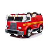 24V Freddo Fire Truck 2-Seater Ride on