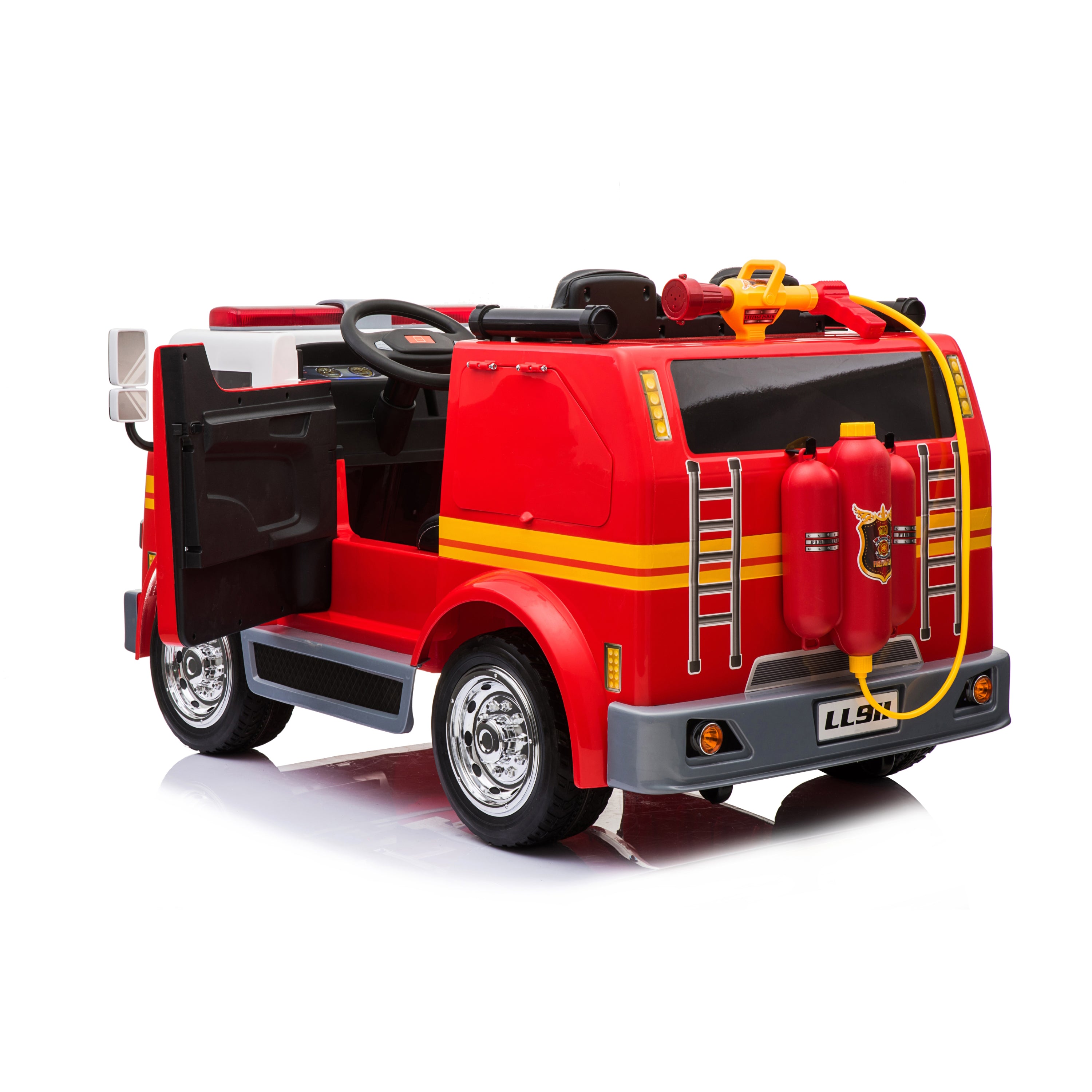 24V Freddo Fire Truck 2-Seater Ride on