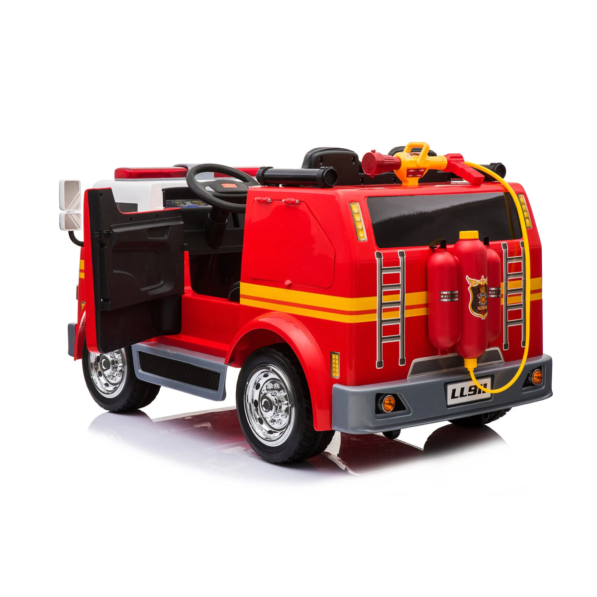 24V Freddo Fire Truck 2-Seater Ride on – Freddo Toys