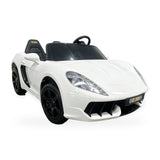 24V Freddo Viper XXL 2-Seater Ride-On Car for Kids & Adults with Brushless Motor - White