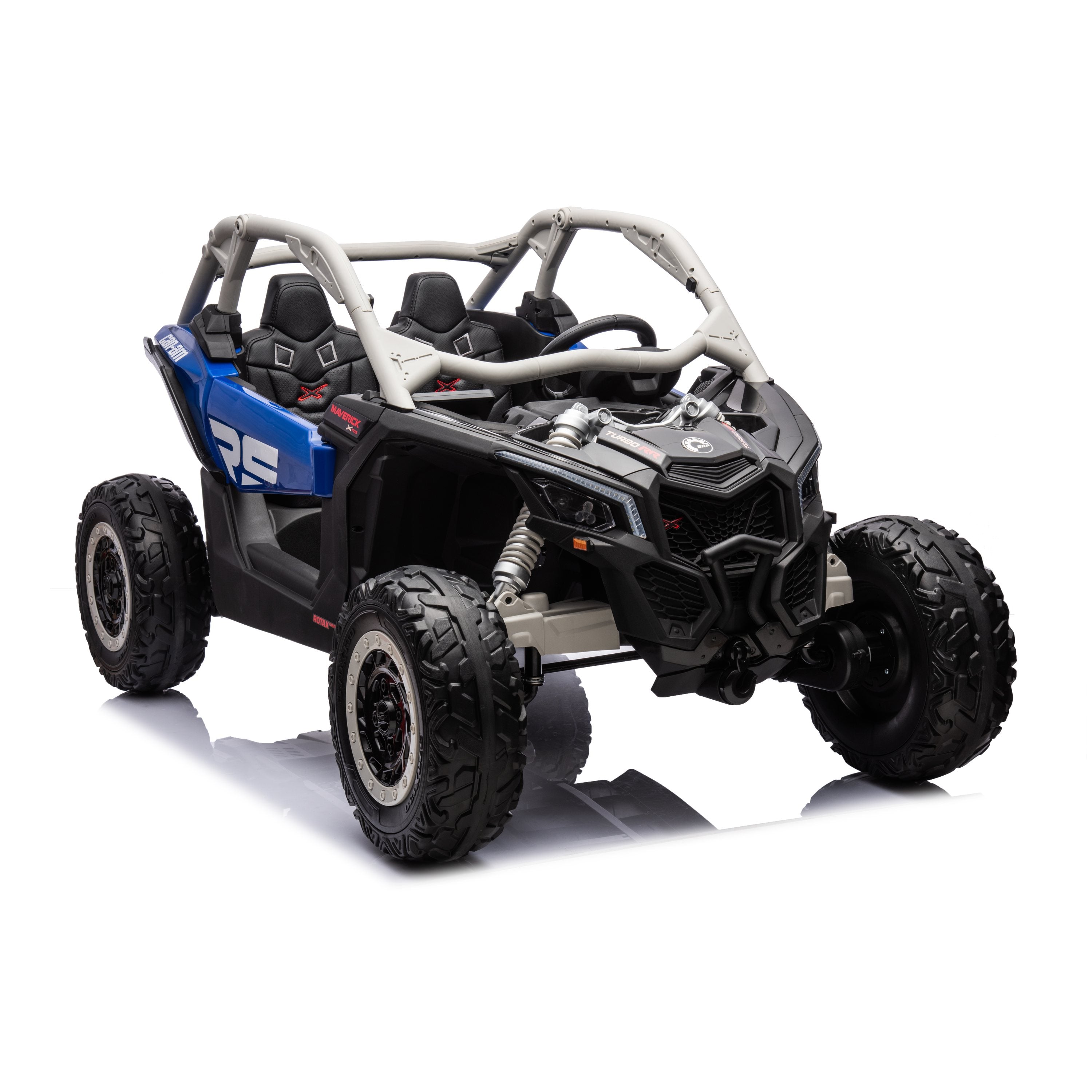 Officially Licensed Can-Am Maverick 48V 2-Seater Kids Ride-On UTV - Dark Blue