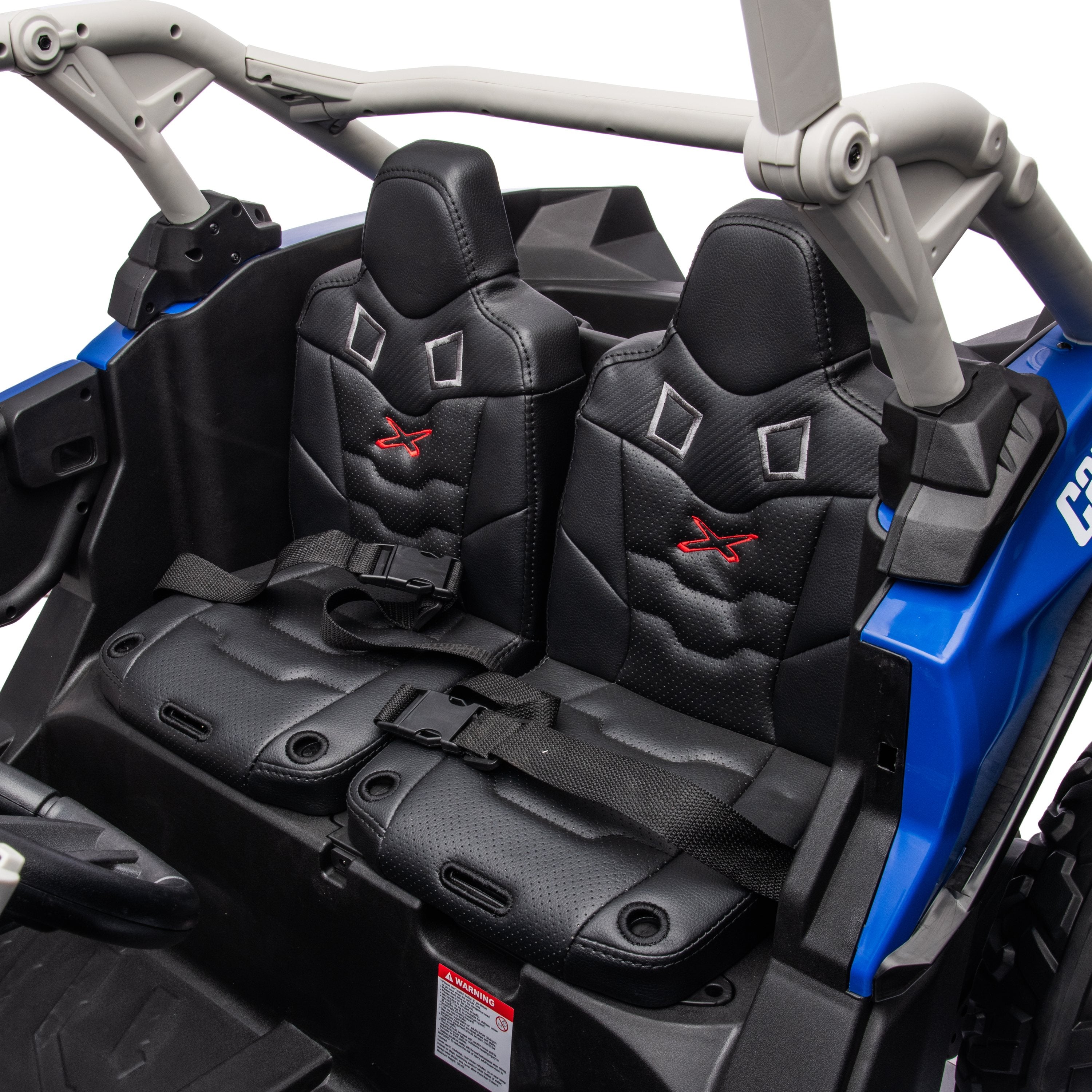 Officially Licensed Can-Am Maverick 48V 2-Seater Kids Ride-On UTV - Dark Blue