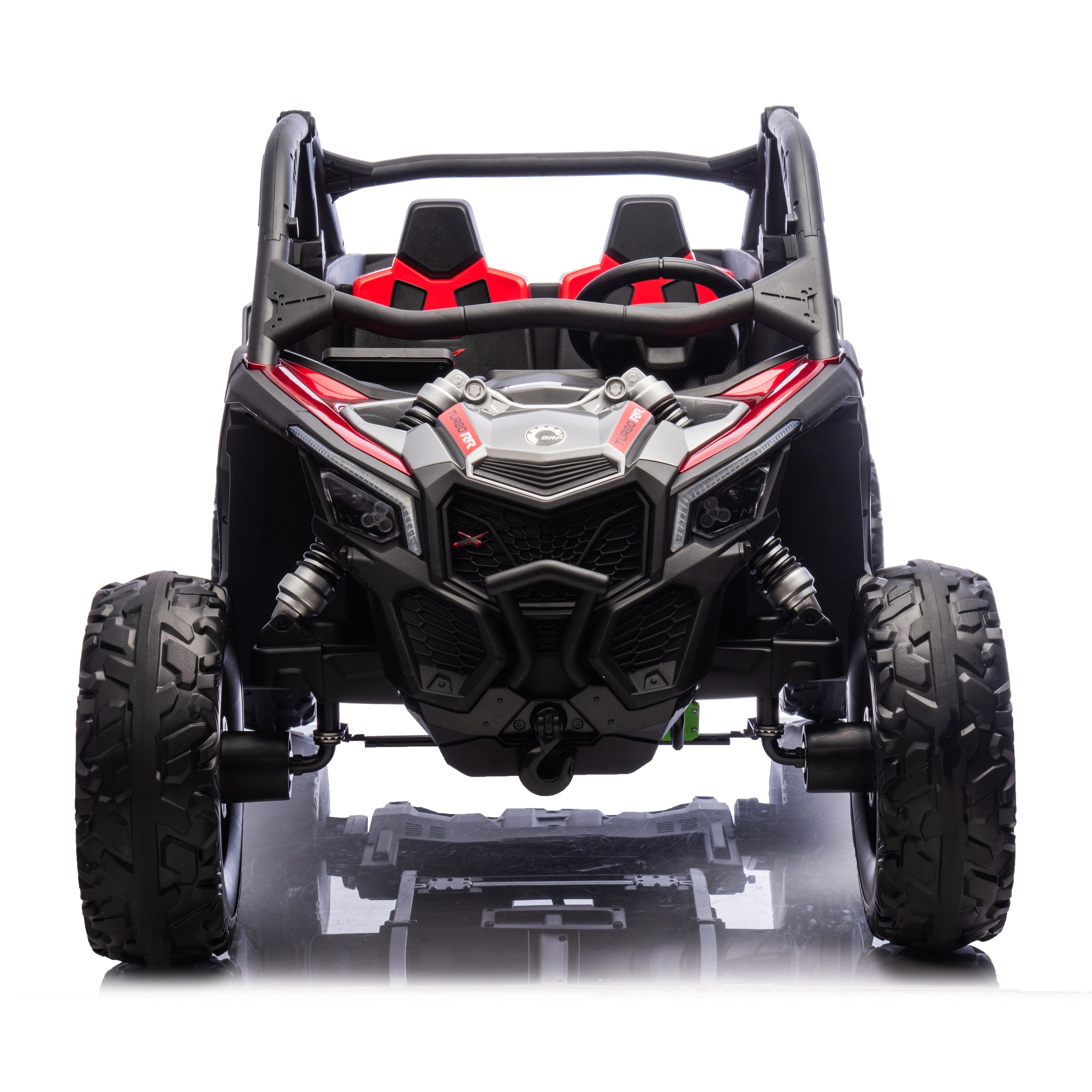 Officially Licensed Can-Am Maverick 48V 2-Seater Kids Ride-On UTV - Dark Red