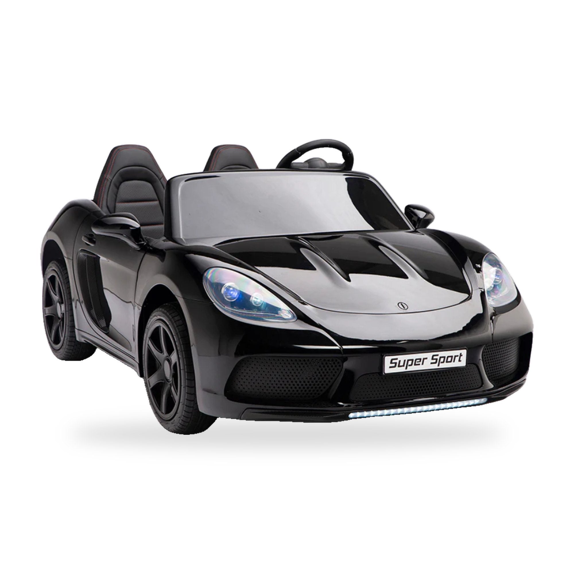 24V Freddo Viper XXL 2-Seater Ride-On Car for Kids & Adults with Brushless Motor - Black