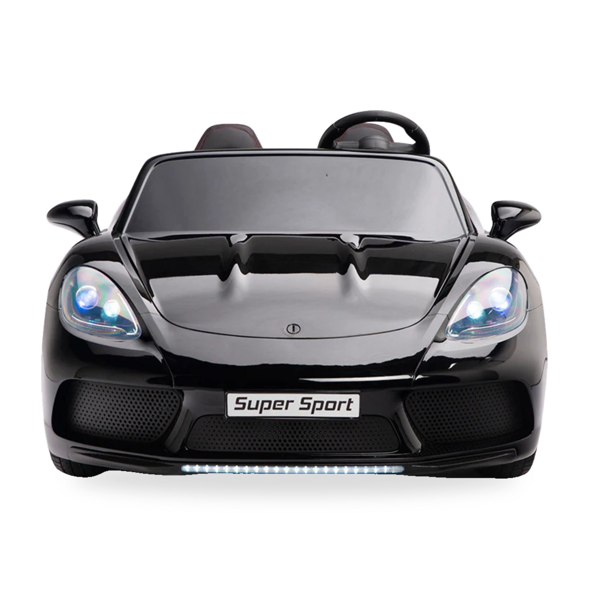 24V Freddo Viper XXL 2-Seater Ride-On Car for Kids & Adults with Brushless Motor - Black