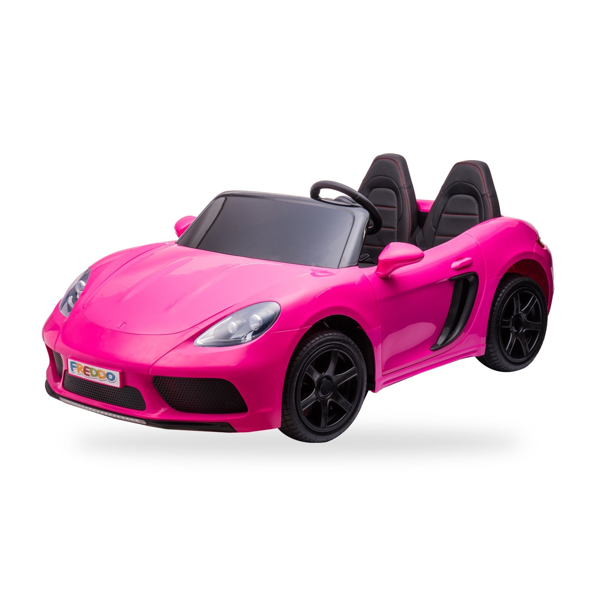 24V Freddo Viper XXL 2-Seater Ride-On Car for Kids & Adults with Brushless Motor - Pink