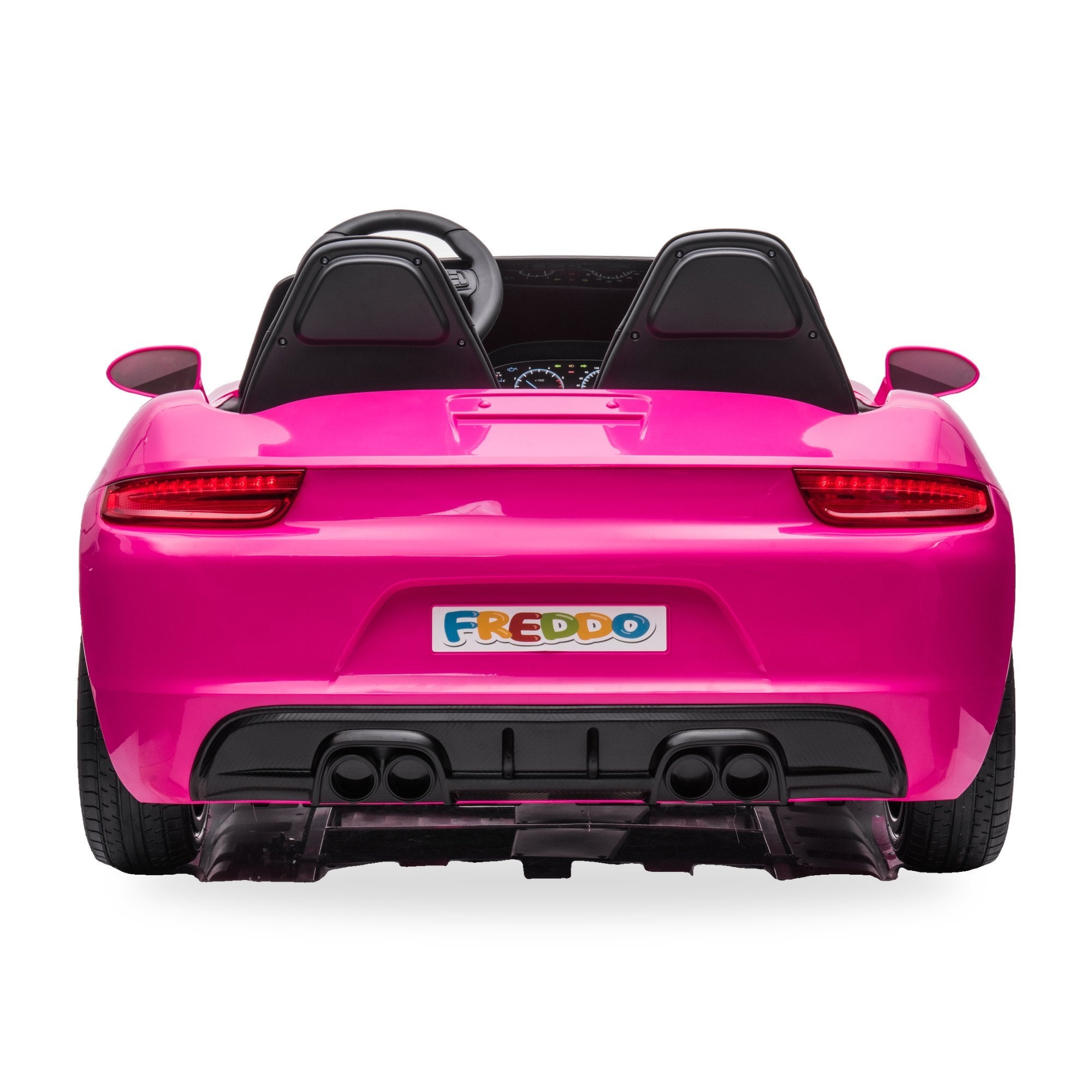 24V Freddo Viper XXL 2-Seater Ride-On Car for Kids & Adults with Brushless Motor - Pink
