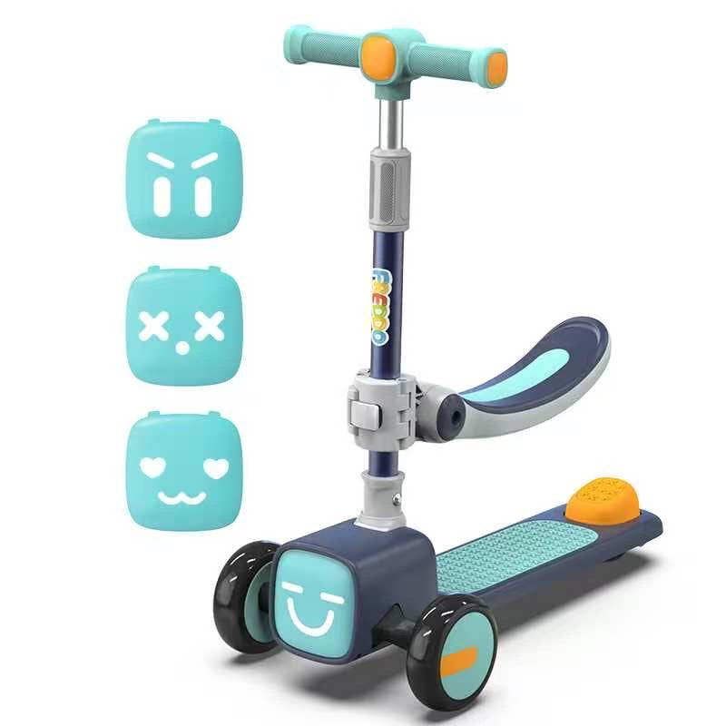Freddo Emoji Scooter | Patinete 2 en 1 para Niños