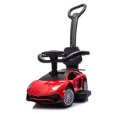 Lamborghini 3-in-1 Kids Push Ride On Toy Car - Freddo Toys