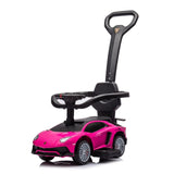 Lamborghini 3-in-1 Kids Push Ride On Toy Car  Freddo Toys