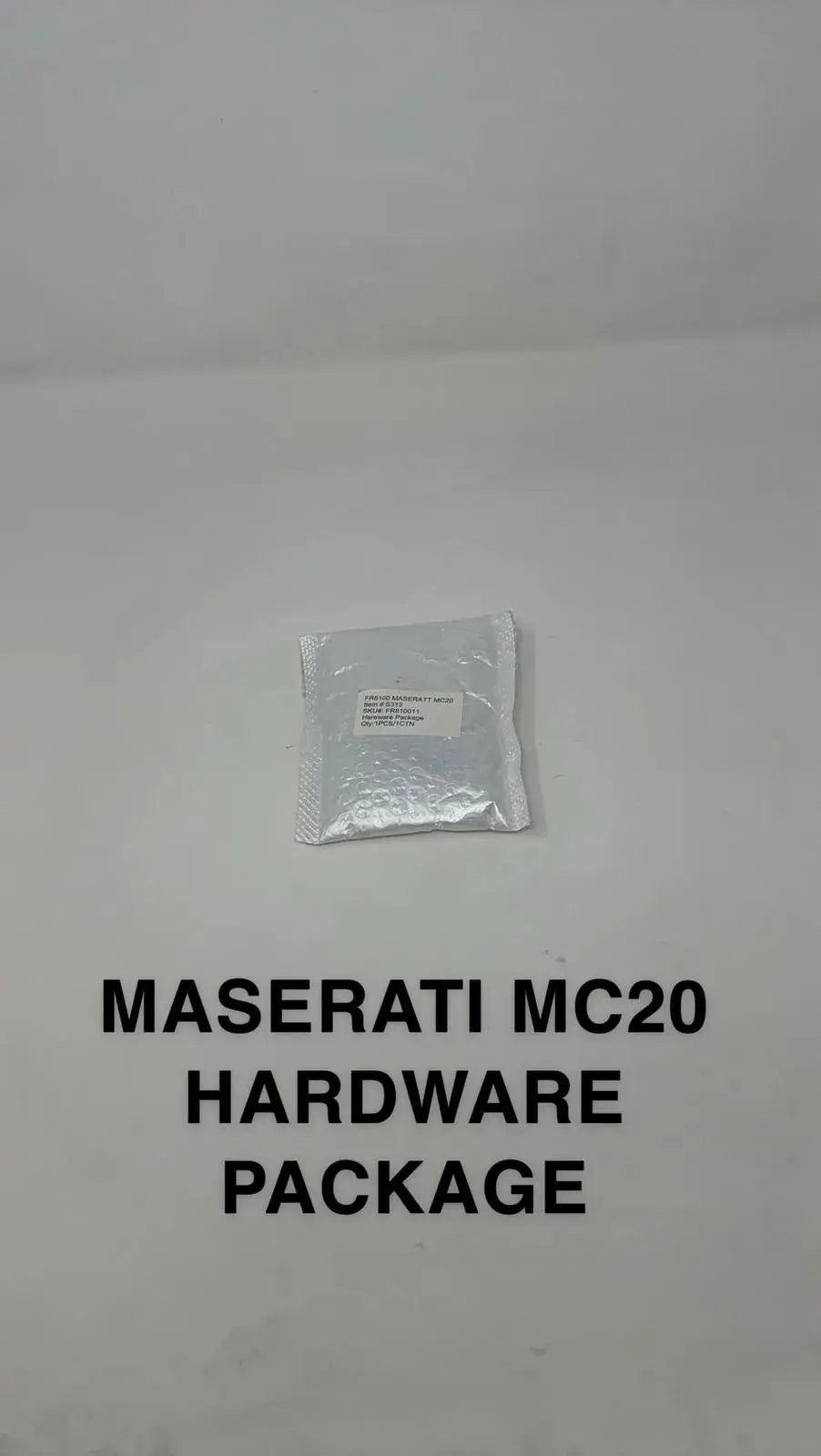 Maserati MC20 - Hardware Pack  Freddo Toys