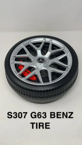 Mercedes-Benz G63 - Compatible Tires - Freddo Toys