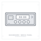 Technical drawing - Dashboard