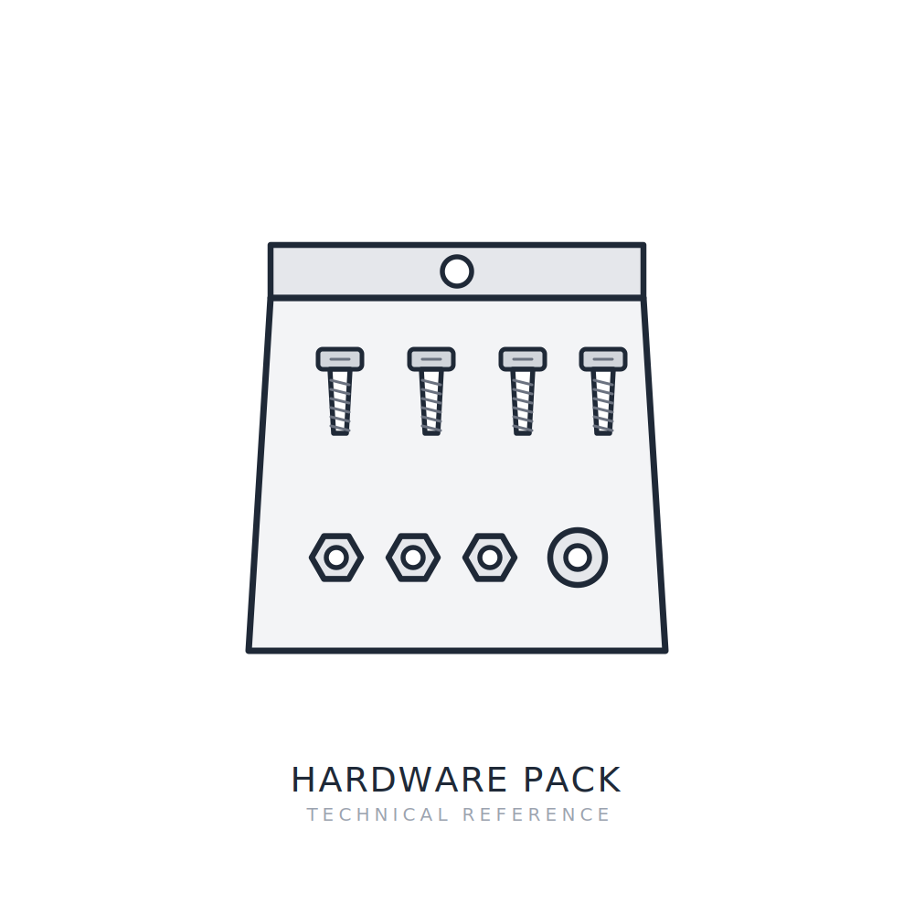 Freddo Unicorn 6V - Hardware Pack