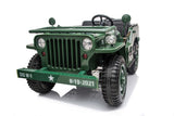 24V Military Willy Jepp 3 Seater Electric Ride on